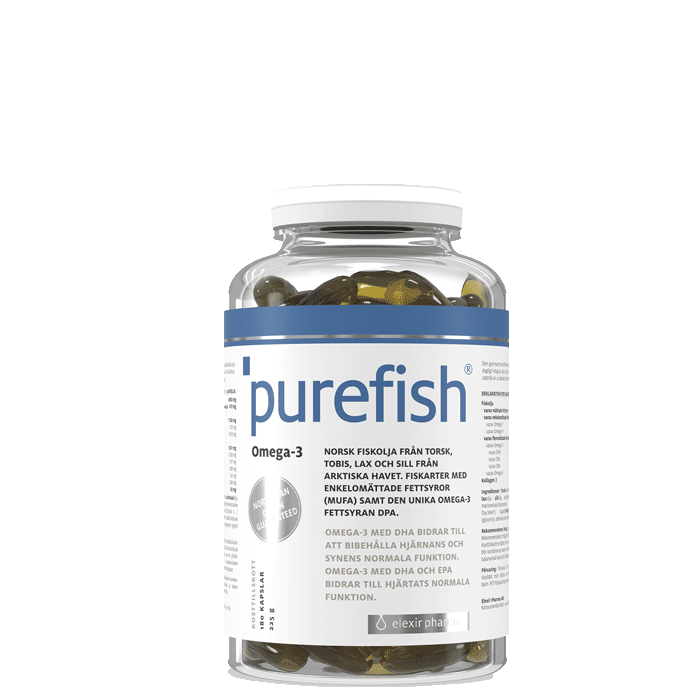 Elexir Pharma Purefish 180 kapslar
