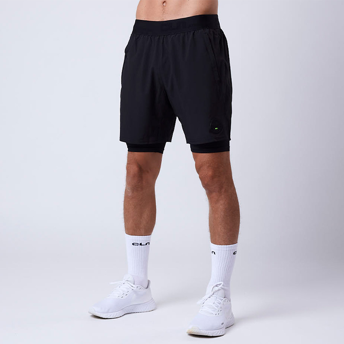 CLN ATHLETICS CLN Rep 2 in 1 Shorts Black