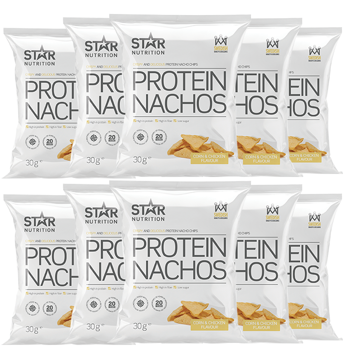 Star Nutrition 10 x Protein Nachos 30g