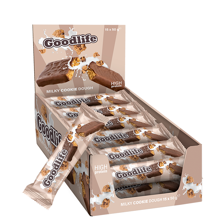 15 x Goodlife 50 g Milky Cookie Dough