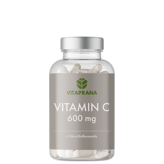 Vitamin C 600 mg + Bioflavonoids 100 kapslar