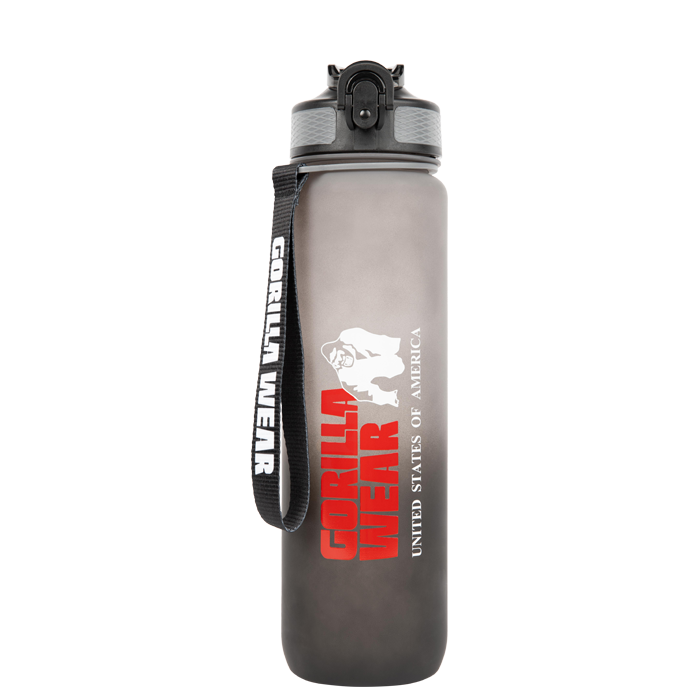 Läs mer om Gradient Water Bottle 1000 ml, Black/Grey