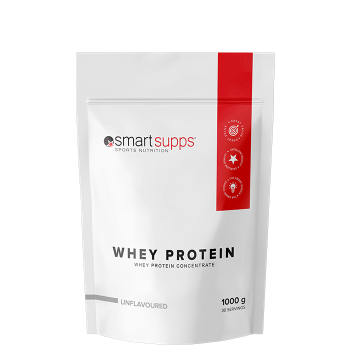 SmartSupps Whey Protein 1 kg Unflavoured