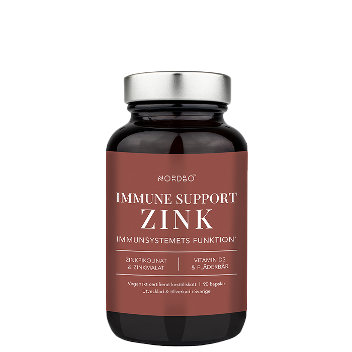 Nordbo Immune Support Zink 90 kapslar