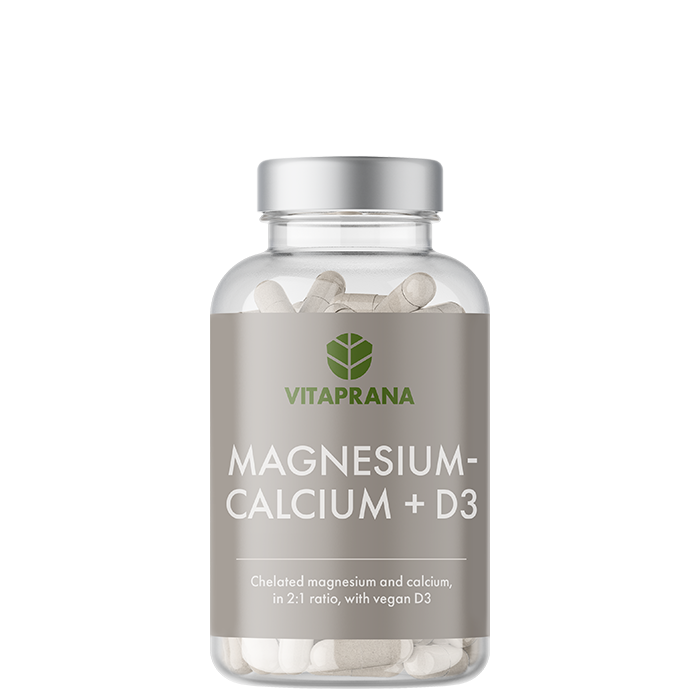 Vitaprana Magnesium-Kalcium + D3 100 kapslar