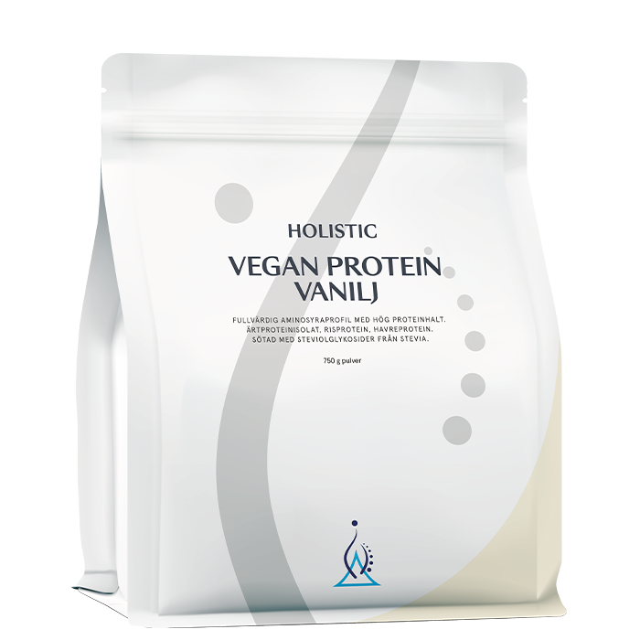 Holistic Veganskt Proteinpulver Vanilj 750 g