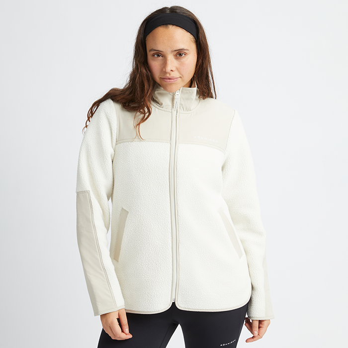 Röhnisch Phoebe Pile Jacket Peyote Beige