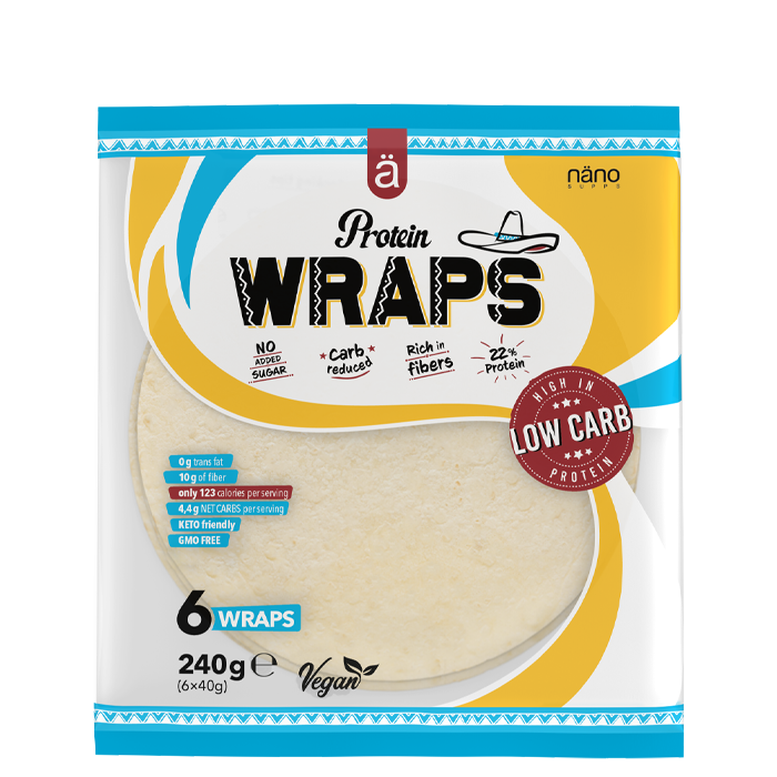 Nänosupps Protein Wraps 240 g