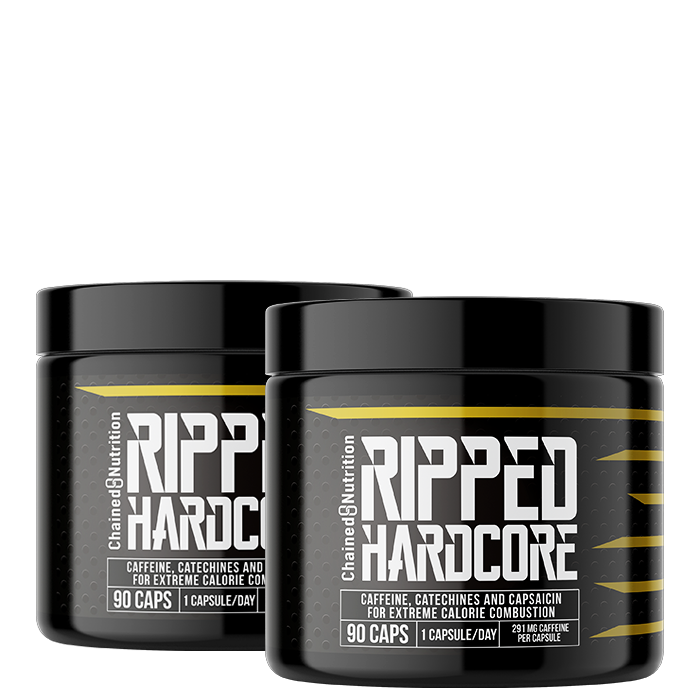 Chained Nutrition Ripped Hardcore 90 caps x 2