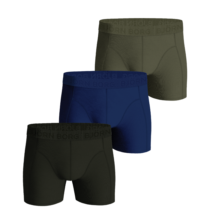 Björn Borg 3-Pack Cotton Stretch Boxer Multipack