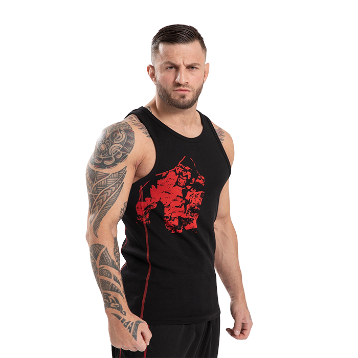 Monterey Tank Top, Black/Red