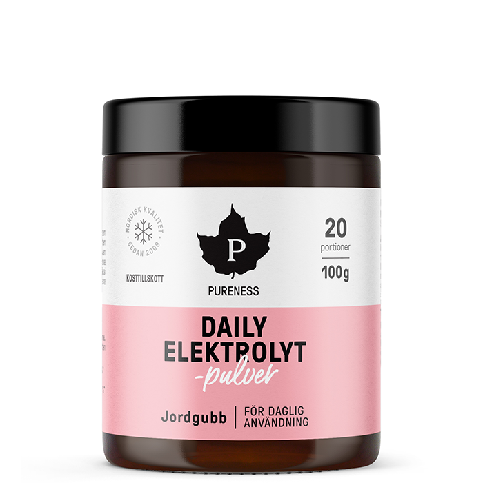 Daily Elektrolytpulver Jordgubb 100 g