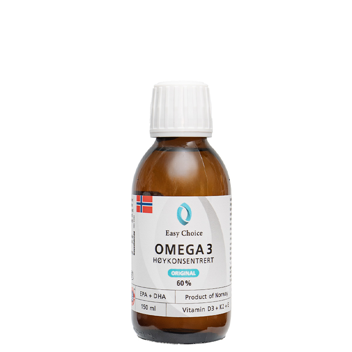 Omega-3 Högkoncentrerat Flytande D3+K2+E 150 ml