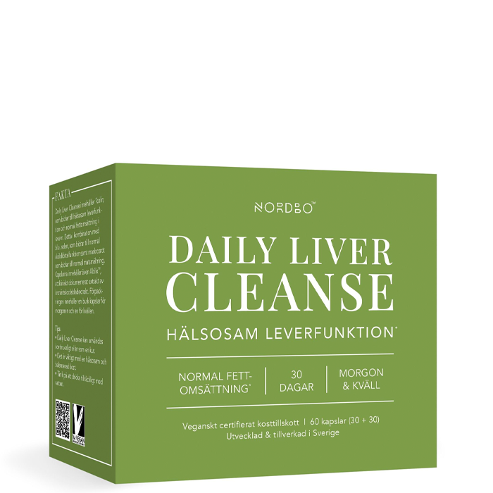 Nordbo Daily Liver Cleanse 60 kapslar