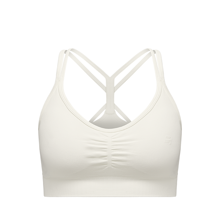 Seamless Strap Sport-bh Beige