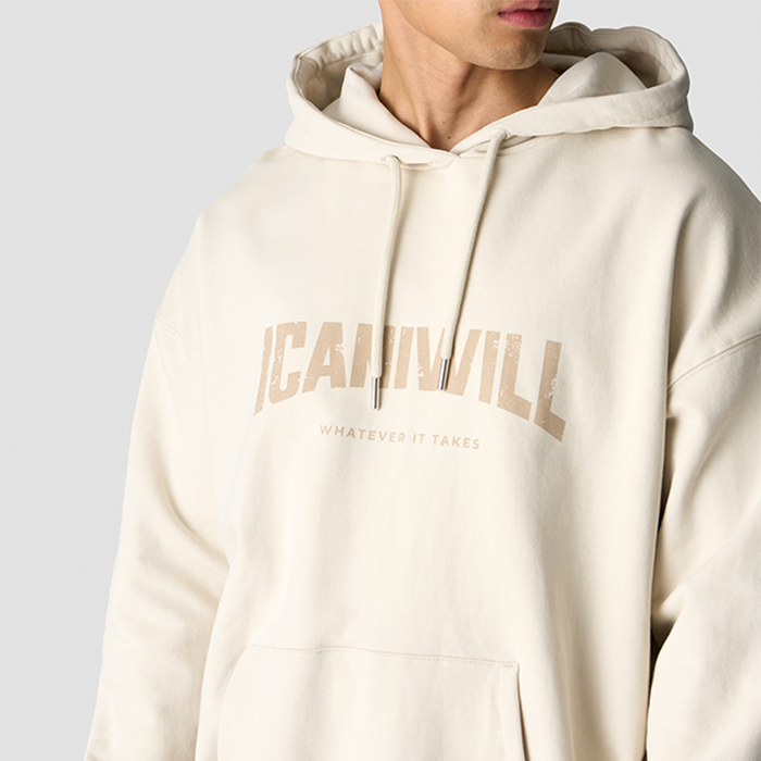 ICANIWILL Revive Hoodie Print Beige