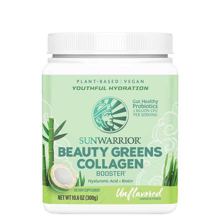 Sunwarrior Beauty Greens Collagen Naturell 300 g