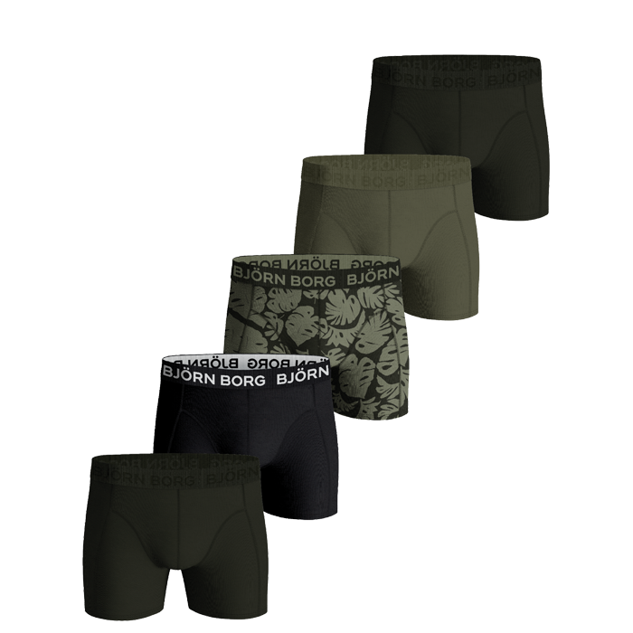 Björn Borg 5-Pack Cotton Stretch Boxer Multipack