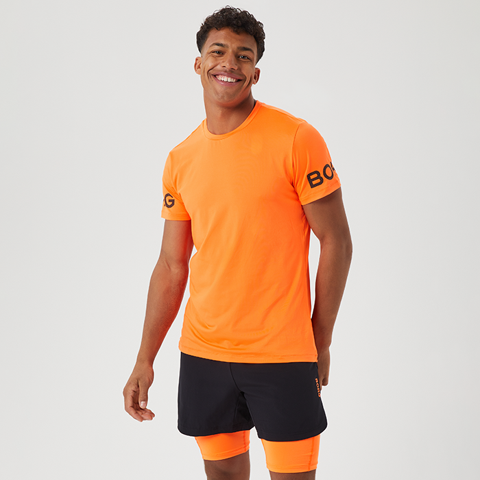 Björn Borg Borg Tee Shocking Orange