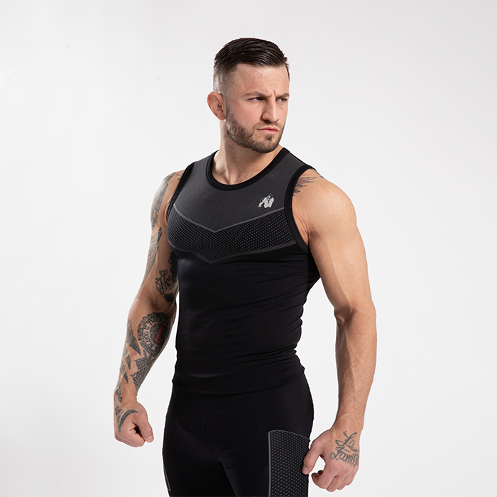 Norton Seamless Tank Top, Black