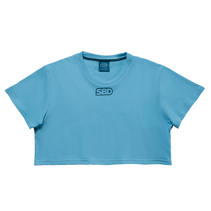 SBD Apparel SBD Reflect Crop Top Dam Blå