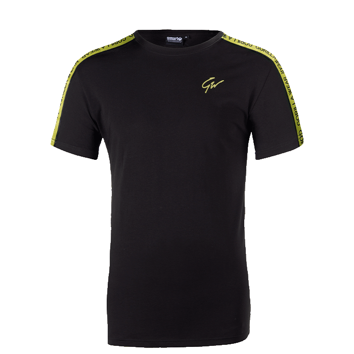 Chester T-Shirt Black/Yellow