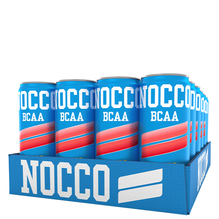 24 x NOCCO BCAA, 330 ml, Mango 