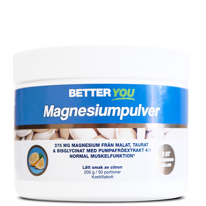 Better You Magnesiumpulver Citron 200 g