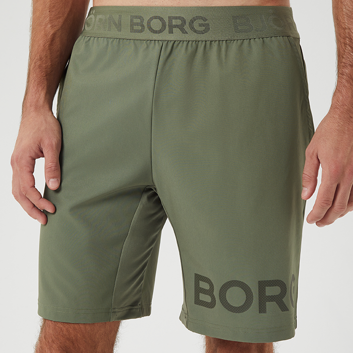 Borg Shorts, Deep Lichen Green