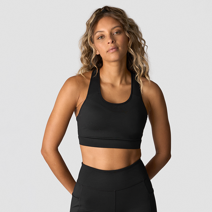 ICANIWILL Mirage Sports Bra Black