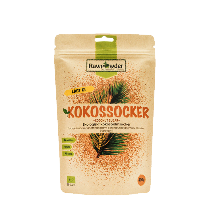 Rawpowder Ekologiskt Kokossocker 400 g
