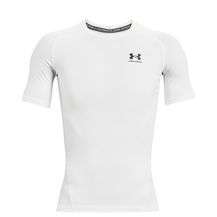 Under Armour UA HG Armour Comp SS White