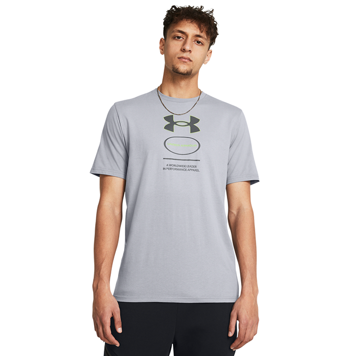 Under Armour Branded GEL Stack T-shirt Grå