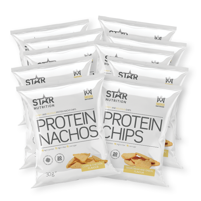 Star Nutrition 5 x Protein Chips + 5 x Protein nachos