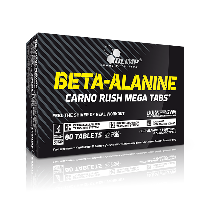 Olimp Sports Nutrition Beta Alanine Carno Rush 80 Mega Tabs