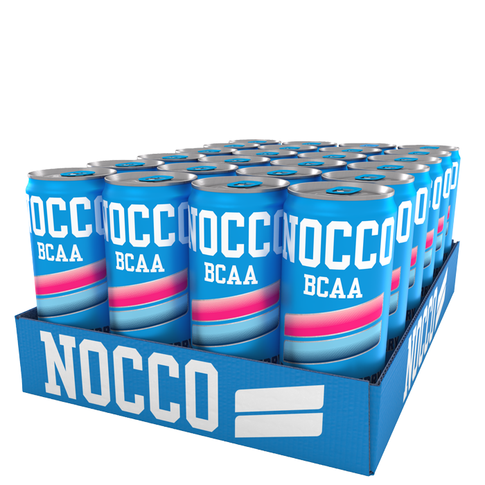 24 x NOCCO BCAA 330 ml Blue Raspberry