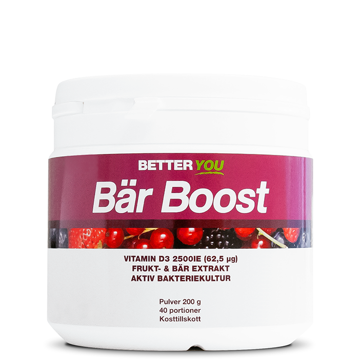 Better You Bär Boost Pulver Naturell 200 g