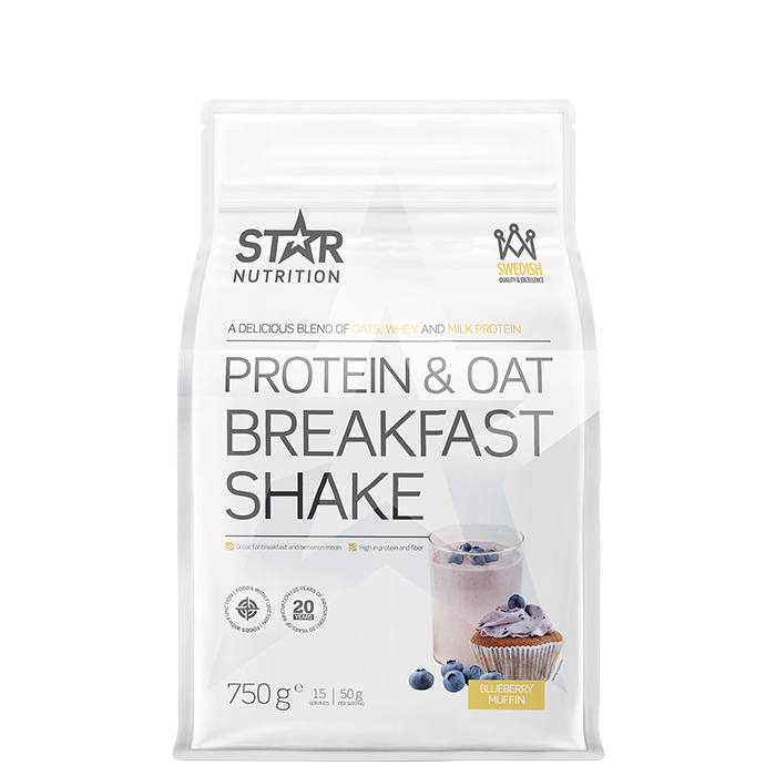 Protein & Oat Breakfast Shake Blueberry Muffin 750 g