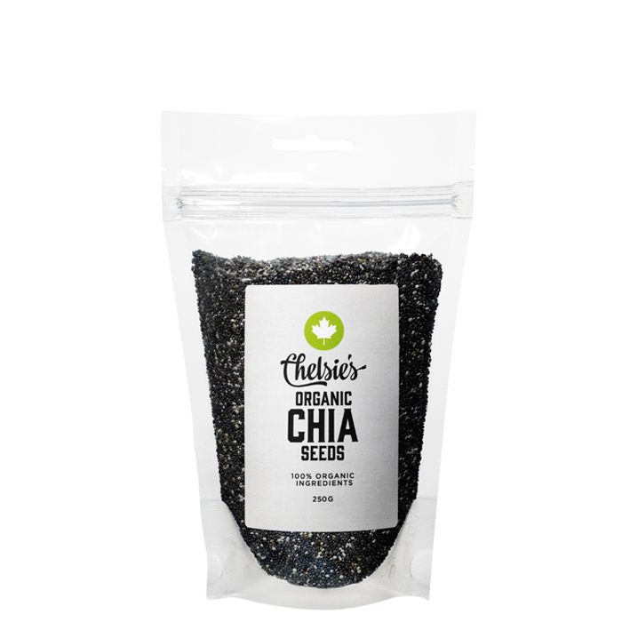 Chelsie s Organic Gourmet Prod Chelsie’s Organic Chia Seeds 250 g