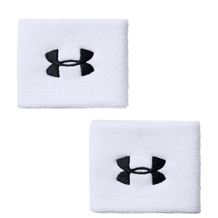 Under Armour UA Performance Wristbands White