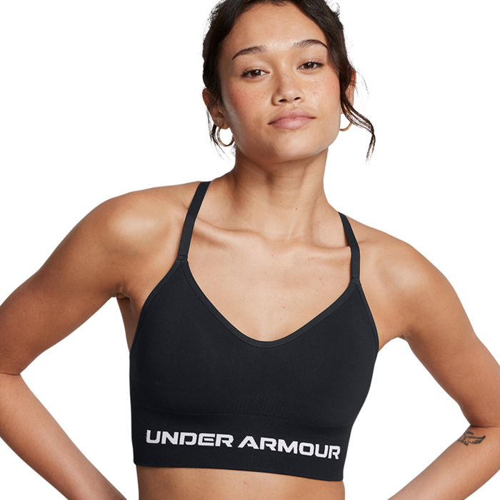 Under Armour Vanish Seamless Sports-bh Svart