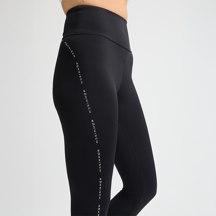 Röhnisch Logo High Waist Tights Svart