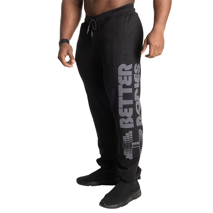 Better Bodies Stanton Sweatpants Black V2